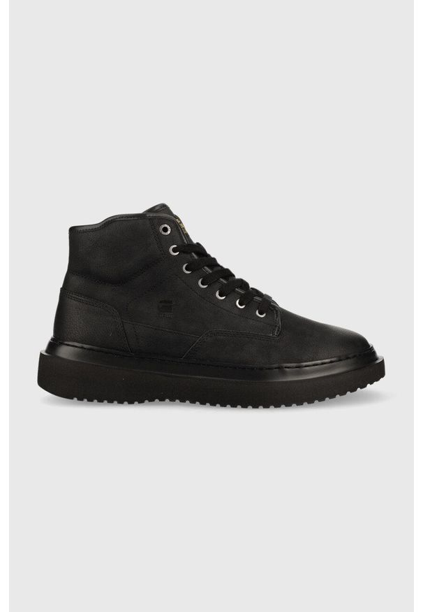 G-Star RAW - G-Star Raw sneakersy Dexter męskie kolor czarny. Nosek buta: okrągły. Zapięcie: sznurówki. Kolor: czarny