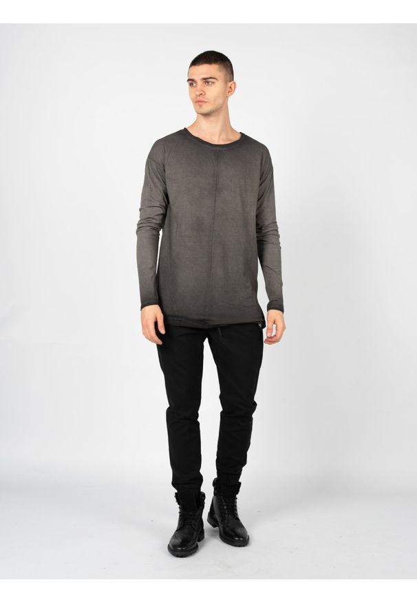 La Haine Inside Us - La Haine Inside US Longsleeve "LW579" | A23334VLW579 | Mężczyzna | Czarny. Kolor: czarny. Materiał: elastan, bawełna. Długość rękawa: długi rękaw