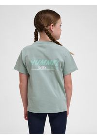 Koszulka dla dziewczynki Hummel Ella. Kolor: zielony. Sport: joga i pilates