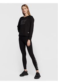 DKNY Sport Legginsy DP1P1965 Czarny Slim Fit. Kolor: czarny. Materiał: bawełna. Styl: sportowy #5