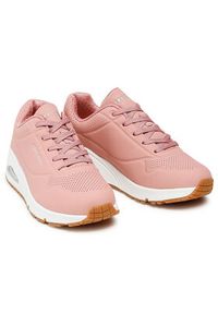 skechers - Skechers Sneakersy Uno Stand On Air 73690/ROS Różowy. Kolor: różowy. Materiał: skóra #5