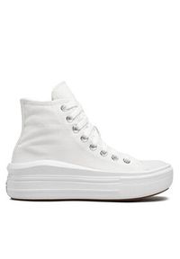 Converse Trampki Chuck Taylor All Star Move Platform 568498C Biały. Kolor: biały. Materiał: materiał. Obcas: na platformie #2