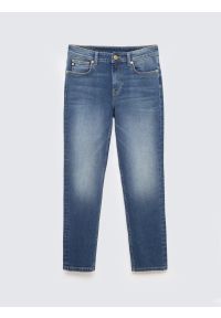 Big-Star - Jeansy damskie granatowe Maggie 546. Okazja: na co dzień. Kolor: niebieski. Styl: casual