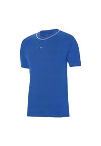 Nike - Męski Top Strike 22. Kolor: niebieski. Sport: turystyka piesza