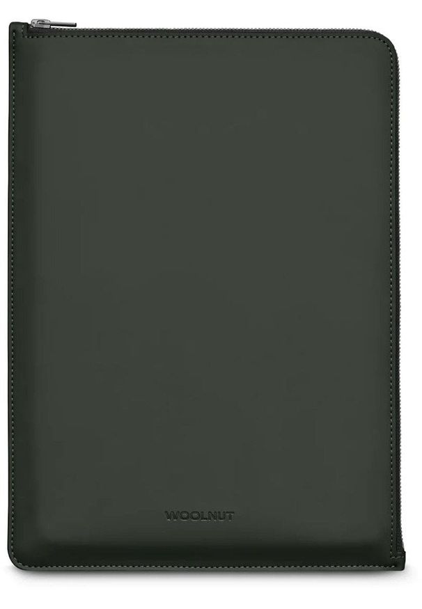 WOOLNUT - Woolnut Coated Folio Sleeve for 13/14" MacBook, green