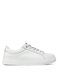 Trussardi Jeans - Trussardi Sneakersy 77A00383 Biały. Kolor: biały. Materiał: skóra #1