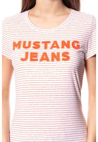 Mustang - MUSTANG T SHIRT DAMSKI Alexia C Print 1009881 11811. Wzór: nadruk #8