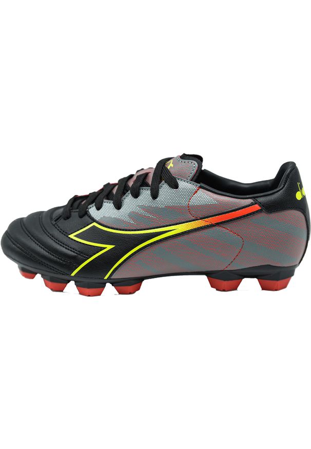 Buty do piłki nożnej Diadora Brasil Elite Veloce R LPU, Mężczyźni. Kolor: czarny. Sport: piłka nożna