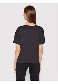 New Balance T-Shirt WT03805 Czarny Relaxed Fit. Kolor: czarny. Materiał: syntetyk, bawełna