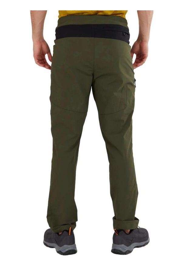 FUNDANGO - Spodnie trekkingowe męskie Fundango Gregory Trekking Pants. Kolor: czarny, zielony, wielokolorowy. Materiał: poliamid. Sport: turystyka piesza
