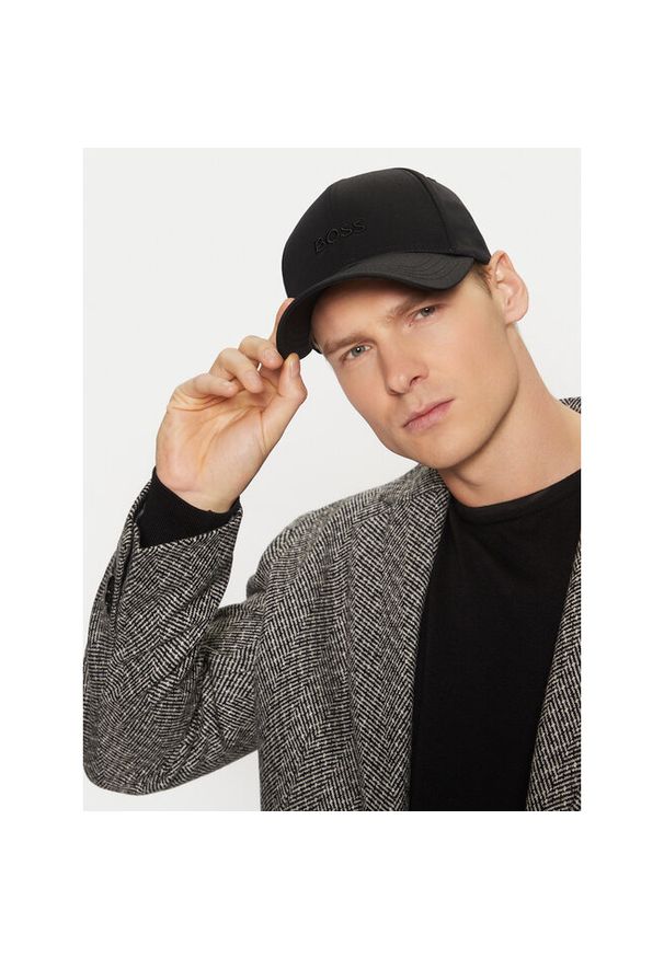 Czapka z daszkiem BOSS. Kolor: czarny