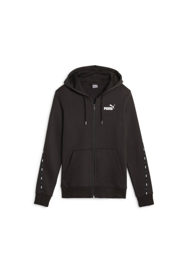 Bluza Sportowa Damska Puma Ess Tape Fz Fl. Kolor: wielokolorowy, czarny