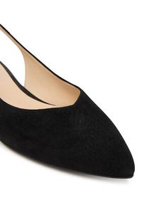 HÖGL Baleriny 0-180102-01000 Czarny. Kolor: czarny. Materiał: skóra #5