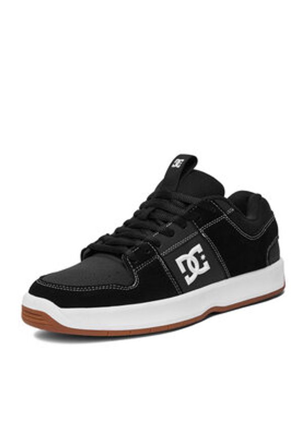 DC Shoes Sneakersy EO-LYNX ZERO ADYS100615-XKKW Czarny. Kolor: czarny. Materiał: skóra, zamsz