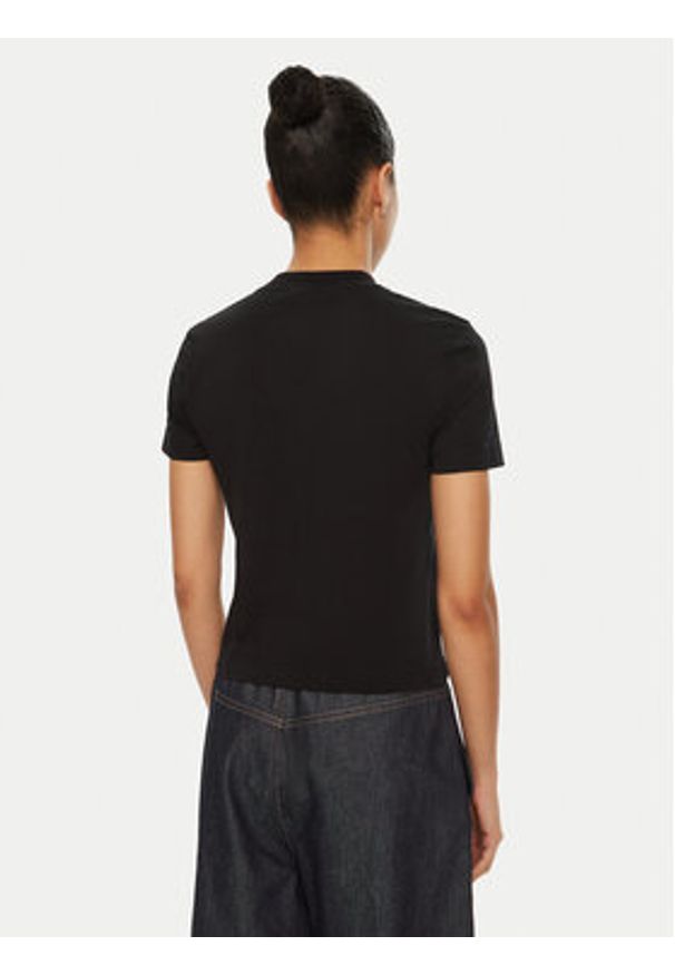JACQUEMUS T-Shirt 24E241JS133 Czarny Regular Fit. Kolor: czarny. Materiał: bawełna