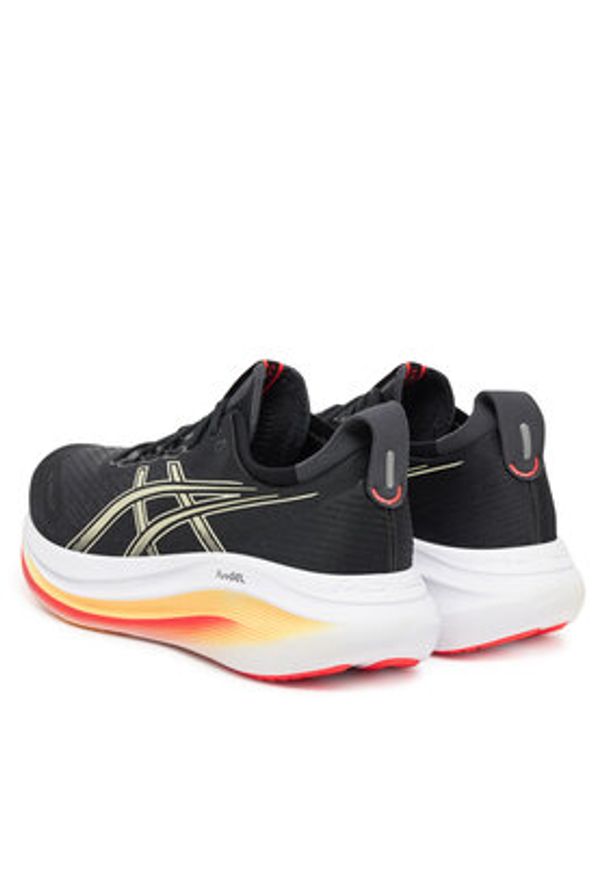 Asics Buty do biegania Gel-Nimbus 27 1011B958 Czarny. Kolor: czarny. Materiał: materiał, mesh