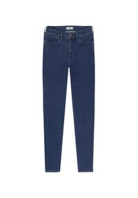 Lee - WRANGLER DAMSKIE SPODNIE JEANSOWE HIGH SKINNY UNBREAKABLE 112342897 W27H013837