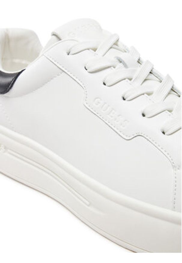 Guess Sneakersy FMPWIN ELE12 Biały. Kolor: biały. Materiał: skóra