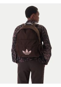 Adidas - adidas Plecak KD7810 Brązowy. Kolor: brązowy. Materiał: materiał #1