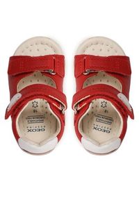 Geox Sandały B Sandal Macchia Boy B254VB08554C7000 Czerwony. Kolor: czerwony #5