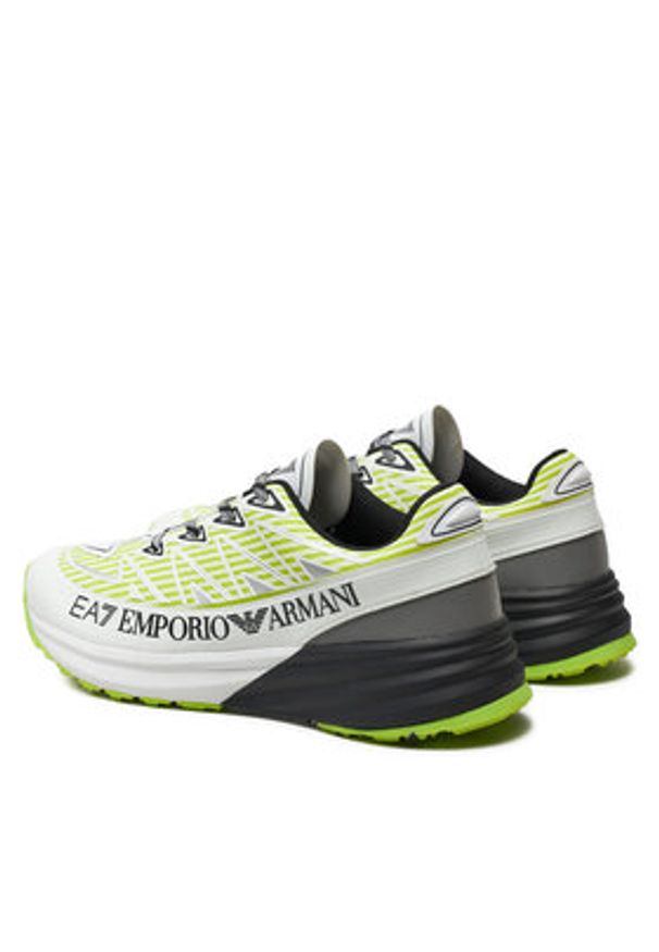 EA7 Emporio Armani Sneakersy X8X129 XK307 T563 Biały. Kolor: biały. Materiał: materiał