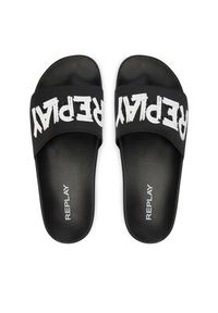 Replay - REPLAY Klapki GMF1A .000.C0083S Czarny. Kolor: czarny. Materiał: syntetyk #2