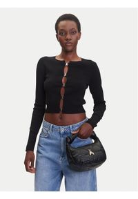 Patrizia Pepe Torebka 8B0223/L006 Czarny. Kolor: czarny. Materiał: skórzane #1