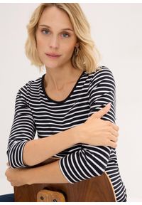 bonprix - Shirt ciążowy z bawełny organicznej (2 szt.). Kolekcja: moda ciążowa. Kolor: biały. Materiał: bawełna #3