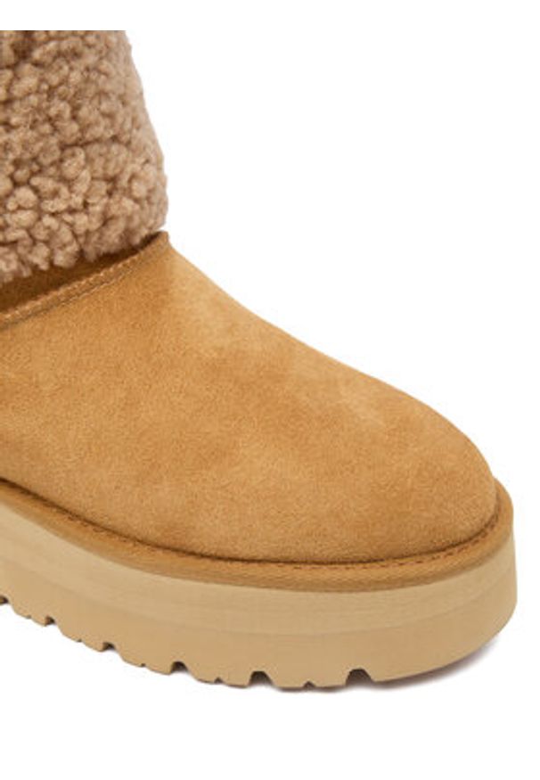 Karl Lagerfeld - KARL LAGERFELD Śniegowce KL48653 Brązowy. Kolor: brązowy. Materiał: zamsz, skóra