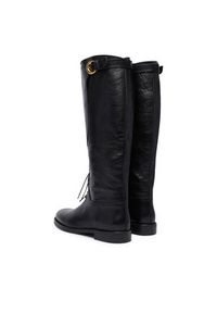 Weekend Max Mara Oficerki Visby 2525796015600 Czarny. Kolor: czarny. Materiał: skóra #5