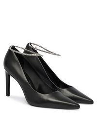 Calvin Klein Szpilki Ess Stiletto Hdw Chain Lth 90 HW0HW02718 Czarny. Kolor: czarny. Materiał: skóra. Obcas: na szpilce #3