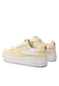 Fila Sneakersy Fxventuno Perfo Low Wmn FFW002.20002 Żółty. Kolor: żółty. Materiał: skóra #5