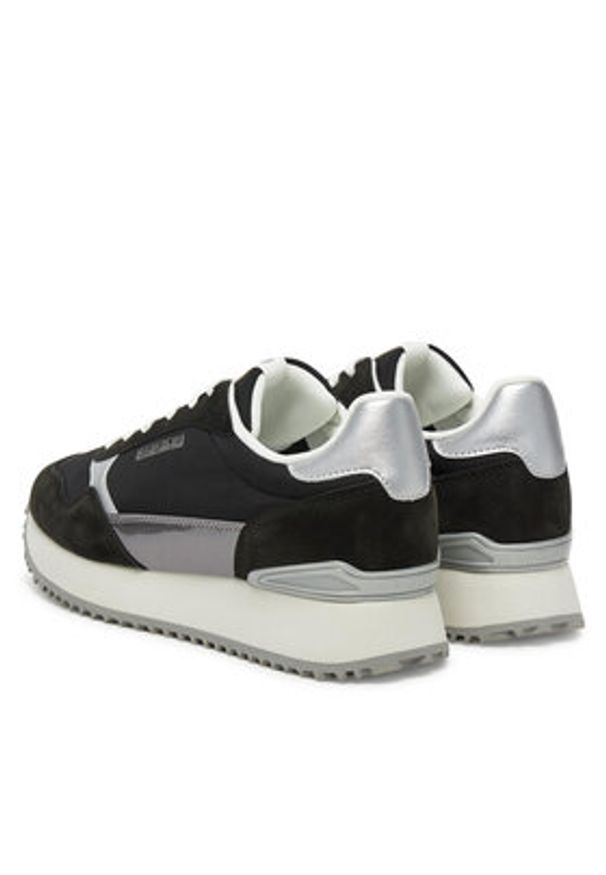Napapijri Sneakersy Astra Platform NP0A4IQB Czarny. Kolor: czarny. Materiał: materiał. Obcas: na platformie