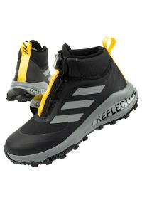 Adidas - Buty adidas FortaRun Jr GZ1810 czarne. Kolor: czarny. Materiał: materiał, syntetyk. Szerokość cholewki: normalna. Sport: turystyka piesza, bieganie #2