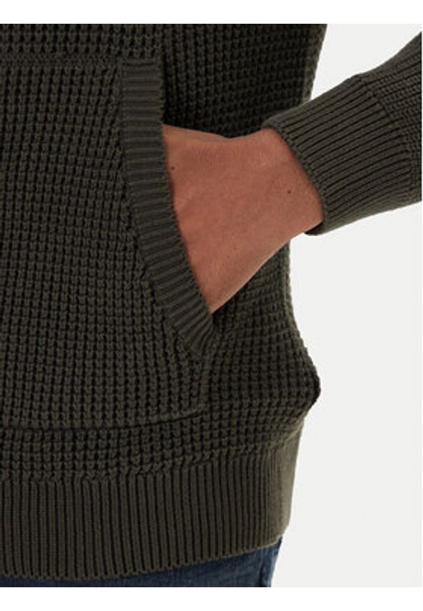 JOOP! Jeans Sweter 15 JJK-18Harrio 30049660 Zielony Modern Fit. Kolor: zielony. Materiał: bawełna