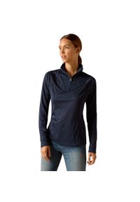 Bluzka jeździecka damska Ariat Sunstopper 3.0. Kolor: niebieski. Długość rękawa: długi rękaw #1