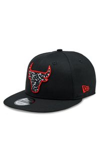 New Era Czapka z daszkiem Seas Infill 950 Bulls 60364362 Czarny. Kolor: czarny. Materiał: bawełna, materiał