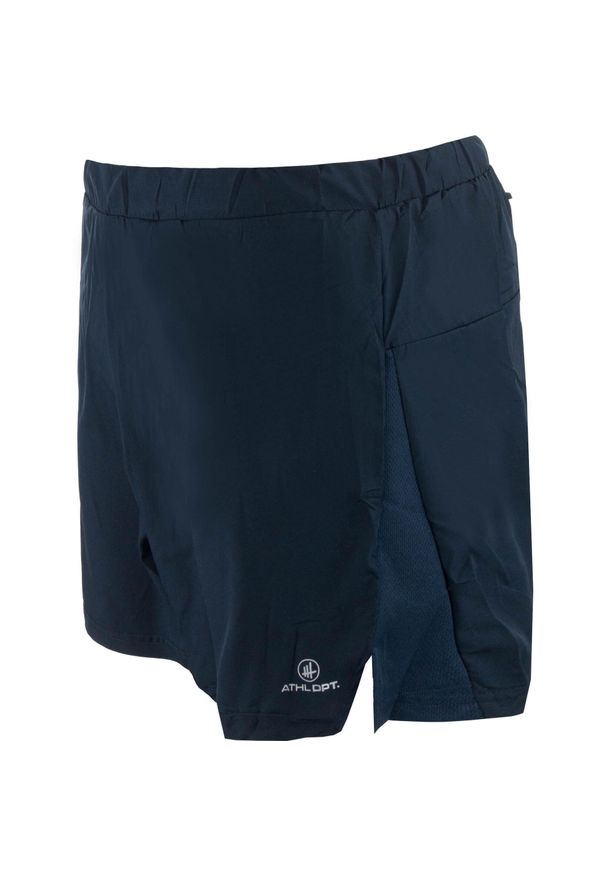 ZFOAM - Męskie szorty Athl. DPT. Virgilio Navy S. Kolor: niebieski. Sport: fitness