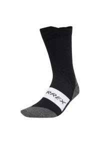 Adidas - Skarpety do łydki Terrex Xperior CLIMAWARM Merino Crew. Kolor: czarny. Technologia: ClimaWarm (Adidas). Sport: turystyka piesza