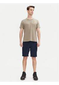 Aulp T-Shirt Tommy Khaki Regular Fit. Kolor: brązowy. Materiał: syntetyk #4