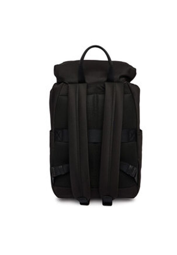 Calvin Klein Plecak Canvas Mix Backpack LV04D3364G Czarny. Kolor: czarny. Materiał: materiał