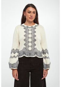 Twinset Milano - Sweter damski wełniany TWINSET. Materiał: wełna #2