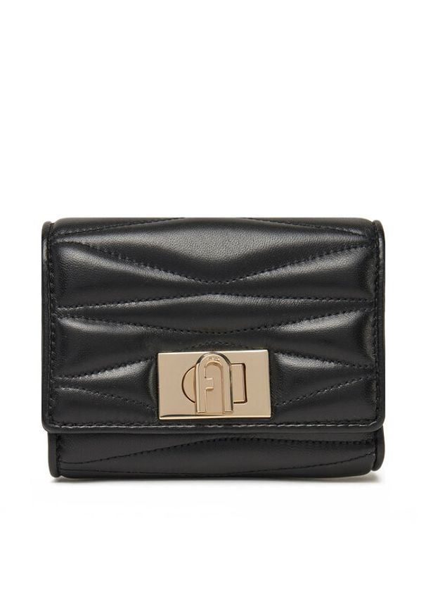 Furla Duży Portfel Damski 1927 M WP00225 BX3221 O6000 Czarny. Kolor: czarny. Materiał: skóra