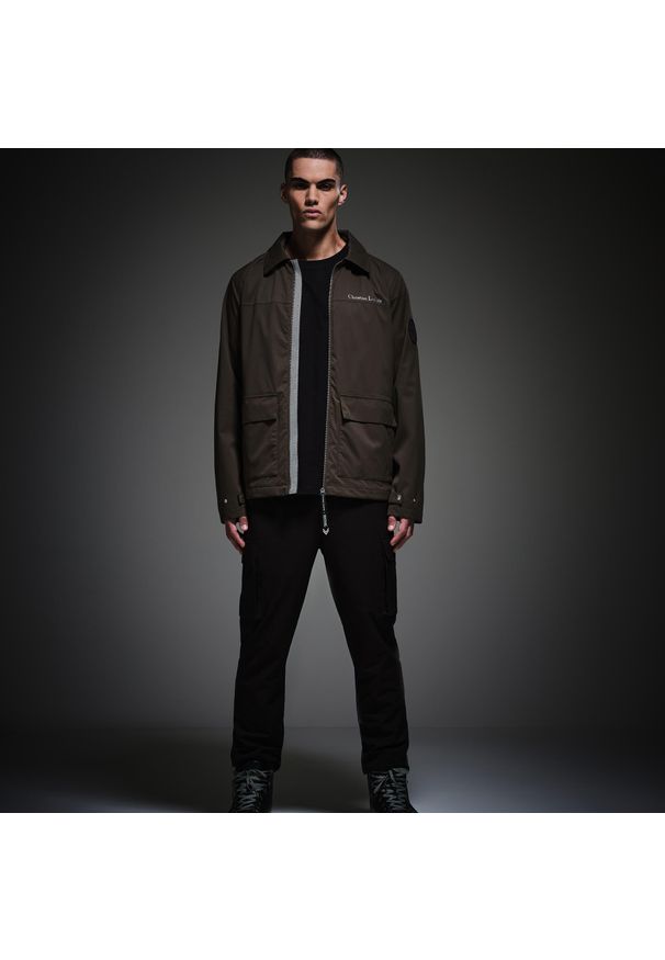 Regatta - CLR - Męska wodoodporna kurtka turystyczna Ramatuelle. Kolor: zielony. Sport: turystyka piesza