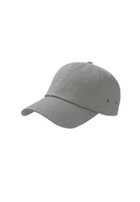 ATLANTIS - Czapka Baseballowa Chino Action 6 Panel. Kolor: szary