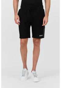 Guess - GUESS Czarne męskie spodenki Mickey Short, Rozmiar M. Kolor: czarny #2
