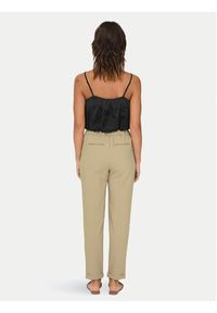 only - ONLY Top Lou 15342566 Czarny Cropped Fit. Kolor: czarny. Materiał: bawełna #4