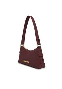 Love Moschino - LOVE MOSCHINO Torebka JC4169PP1NLB0552 Bordowy. Kolor: czerwony. Materiał: skórzane