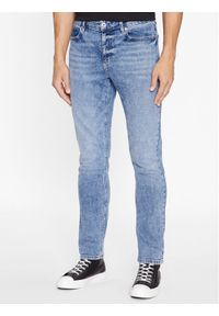 Jeansy Karl Lagerfeld Jeans. Kolor: niebieski