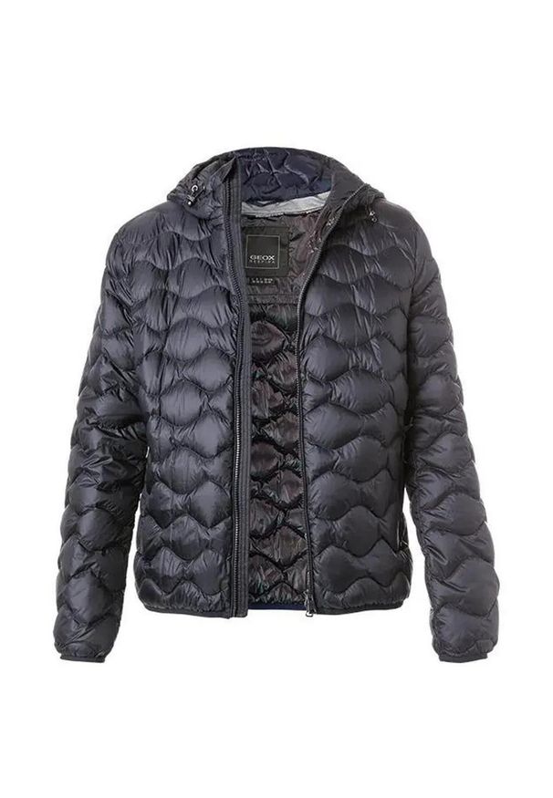 Geox - Kurtka GEOX M ASCANIO Niebieski. Kolor: niebieski. Materiał: tkanina